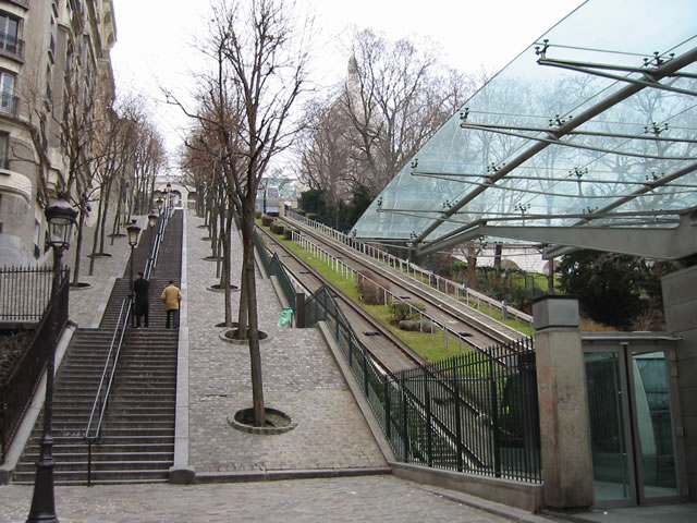 Le funiculaire Montmartre